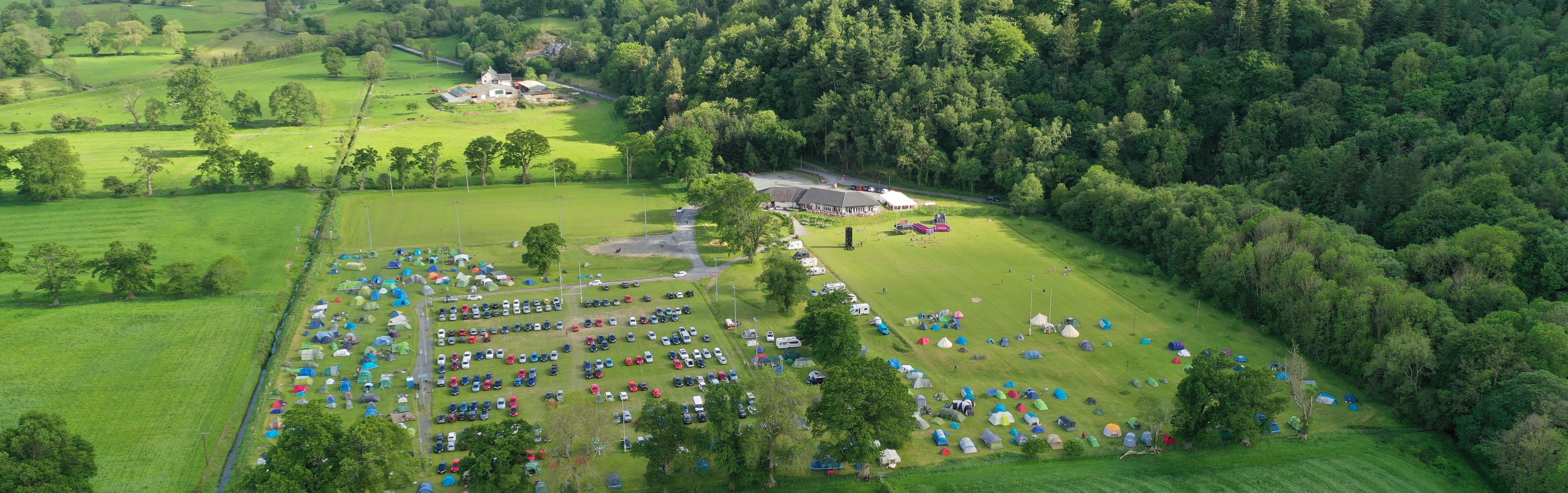 BIG Spring Camp aerial shot