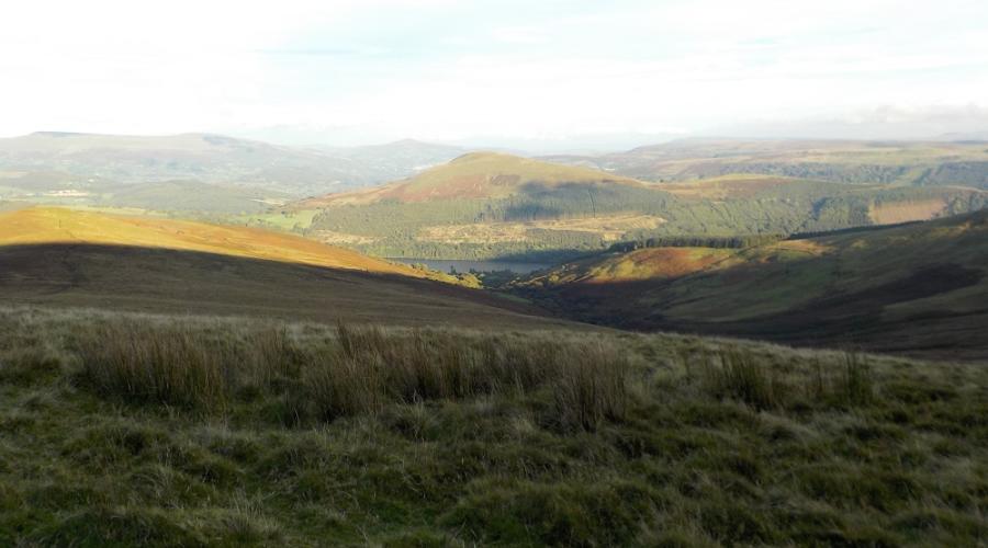Pen-y-Fan behind group PFR