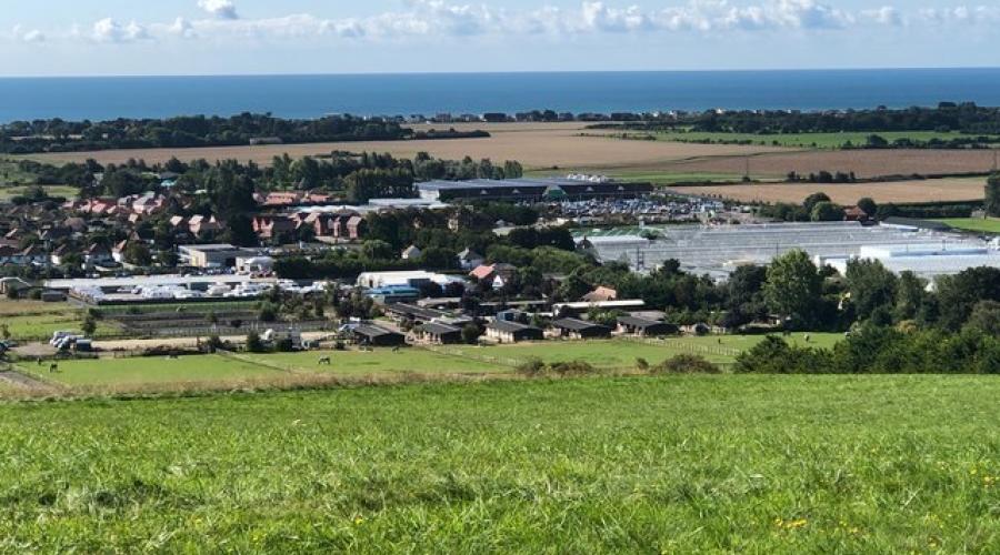 View North from Highdown Hill