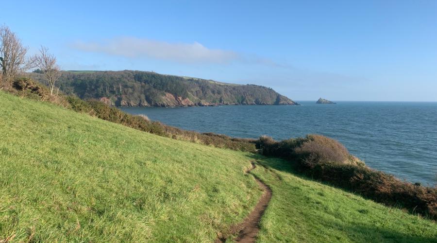 Blackpool sands beach