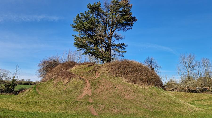 Tump Turrett Medeival (Motte and Bailey Castle remnants)