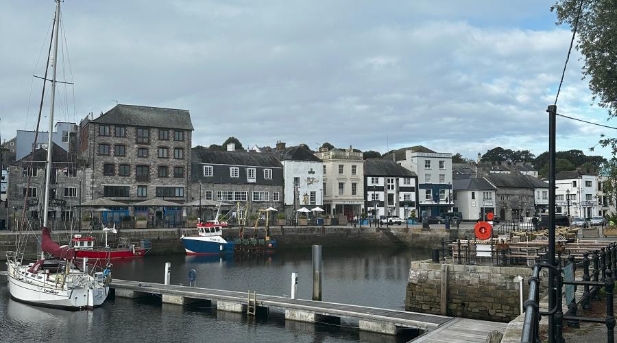 Harbour view in Plymputh