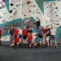 a group of climbers